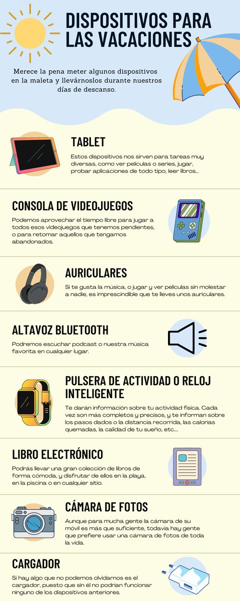 omega_2001's tweet photo. A la hora de hacer las maletas para las vacaciones, no te olvides de meter algunos dispositivos para disfrutar aún más de tus días de descanso ☀️⛱️ https://t.co/TDL2aMQidm