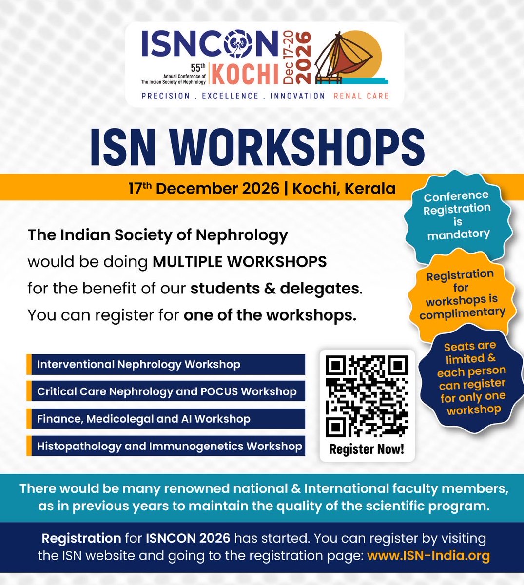 Indian Society of Nephrology tweet media