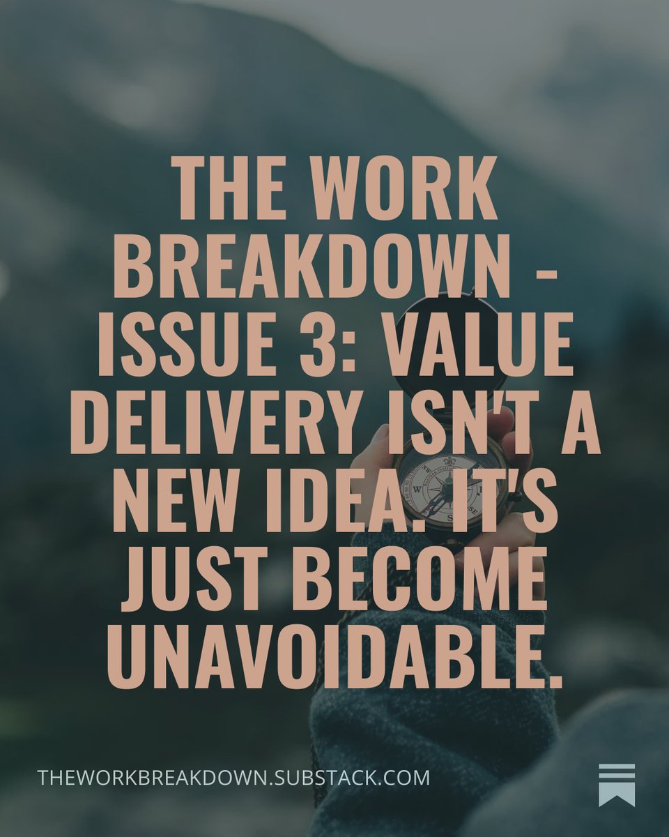 mattcorroboy's tweet photo. Your project delivered on time, on budget.
And nothing changed.
That's not a delivery failure. It's a value management failure.
Issue 3 of The Work Breakdown. 
https://t.co/73rrHoKQJd

#programmemanagement #PMO #valuemanagement #projectmanagement https://t.co/5gYYk9e3OJ