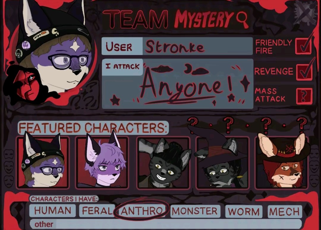 Stronkeart's tweet photo. Forgot to post my #artfight card on here whoops d: https://t.co/RqFk3LQ5JD