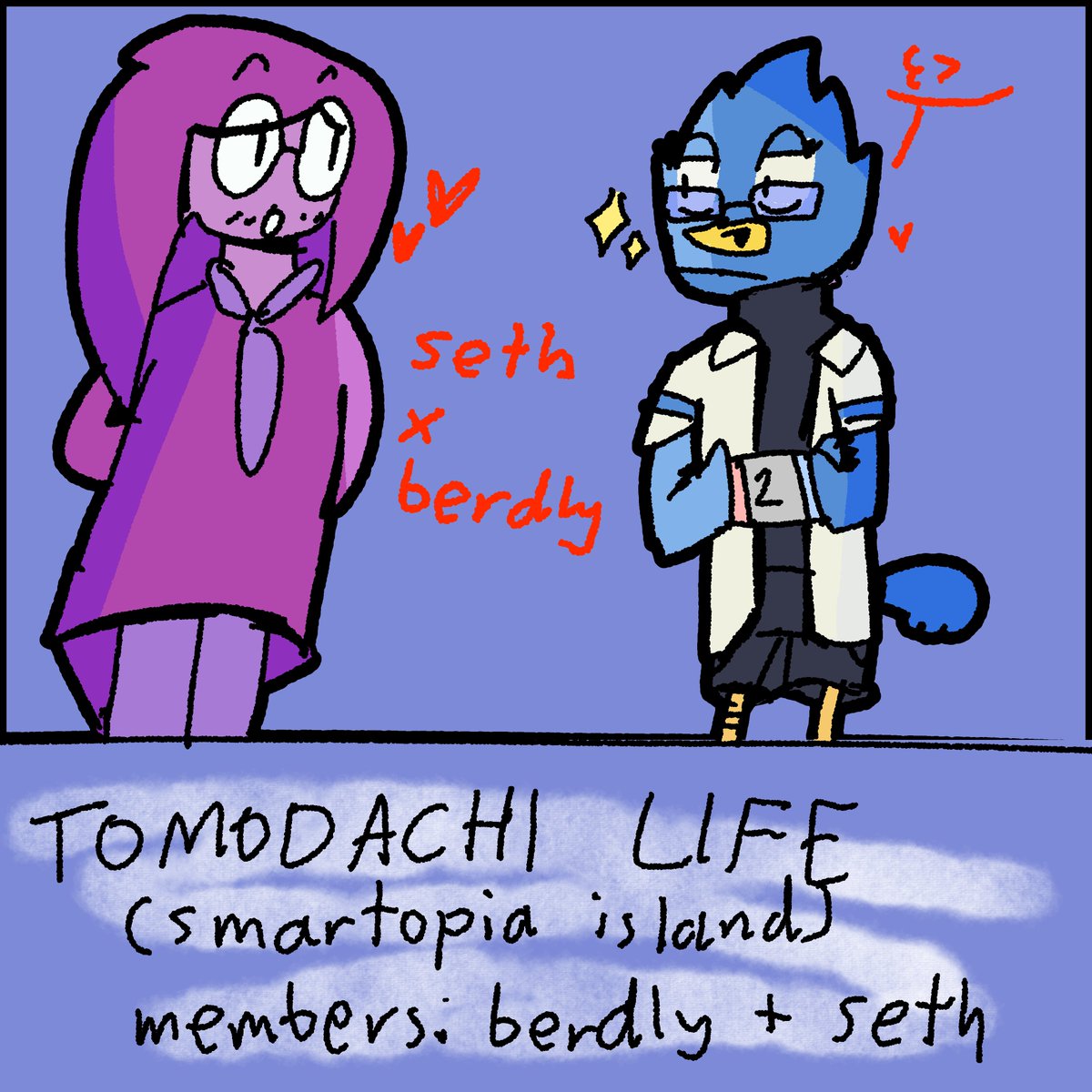 BerdloverDR's tweet photo. havent finished chapter 5 because i lost motivation shortly after playing but ive seen clips of seth and i find them cute! what if...

#deltarune 

seth, berdly https://t.co/fxMQosePze