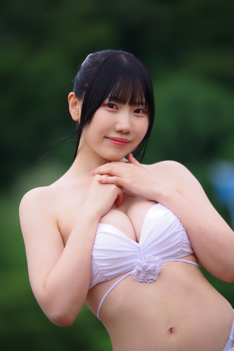 shinshingori's tweet photo. 2026/7/2@東京サマーランド
AMEちゃん、去年のキンマーぶりで可愛かった🥰

#キンマー
#近代麻雀水着祭2026 https://t.co/ATp1WXhx8x
