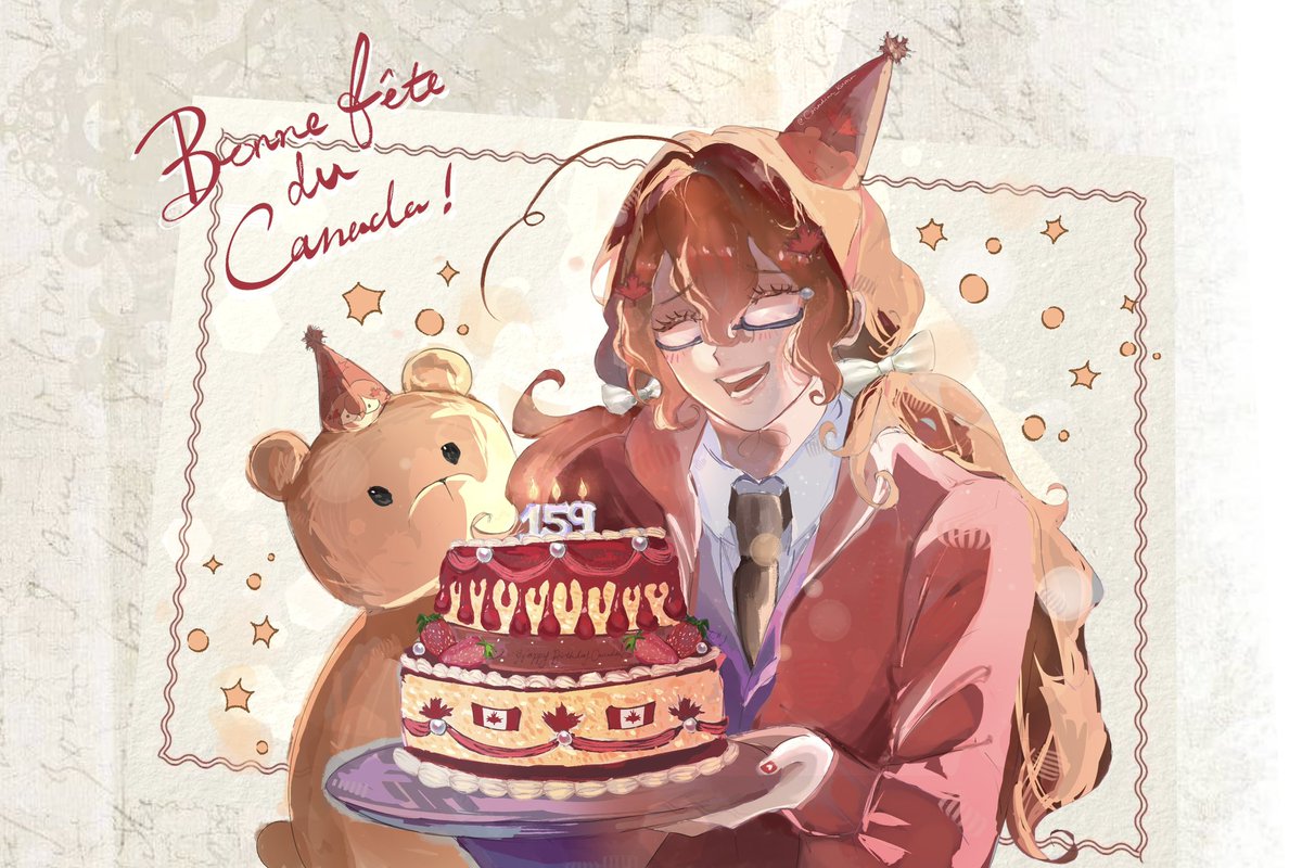 canadian_kuma's tweet photo. Thank you all for the kind birthday messages! ❤️❤️ It was an honour to host some firework events, I hope you all had fun! ^^ https://t.co/qCKGuzBkTs