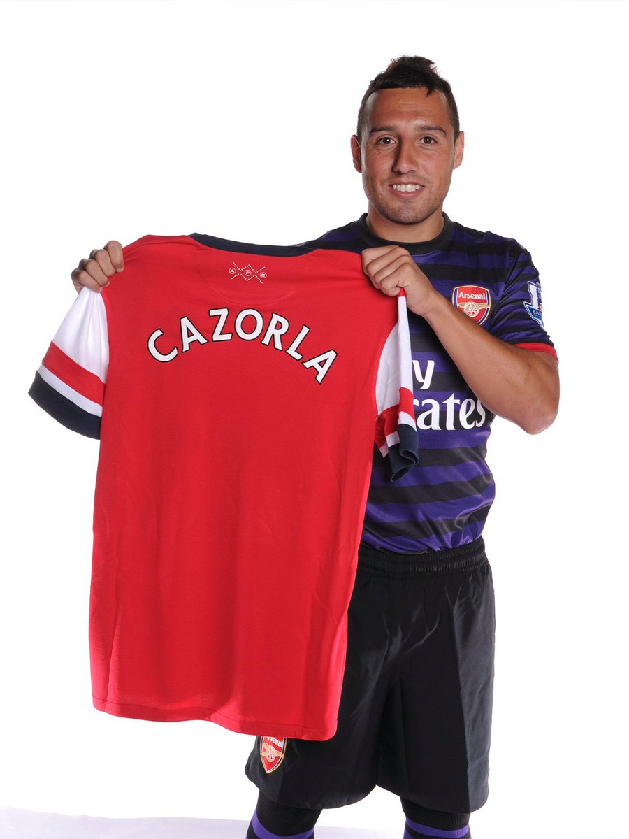 Arsenal's tweet photo. 🎶 Ohhh! Santi Cazorla! 🎶

Happy retirement to the little magician ✨ https://t.co/Vv7Woo3nJD