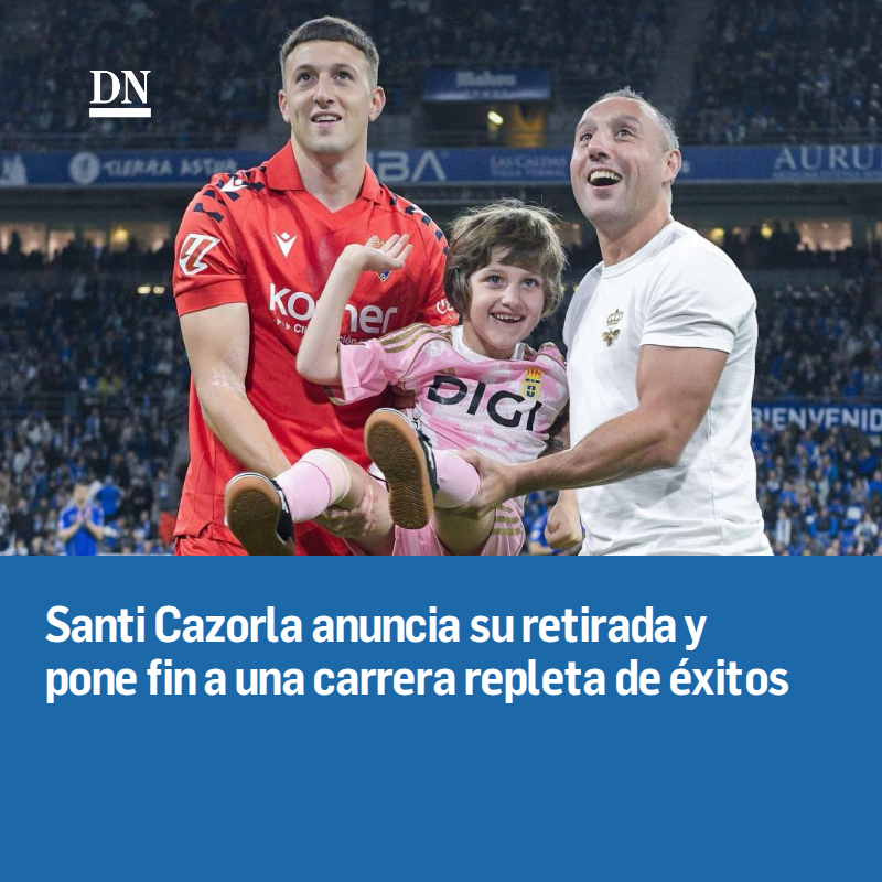 DN_deportes's tweet photo. Santi Cazorla anuncia su retirada y pone fin a una carrera repleta de éxitos https://t.co/SpsQl0qRAC https://t.co/sNGUD6iaZV