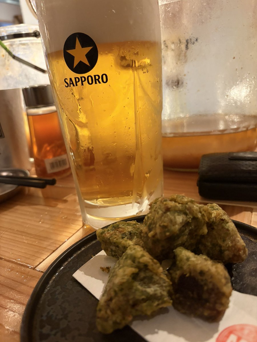 Doanobu213's tweet photo. 久々19時らへんで埼京線乗ったけど、
戦場すぎて途中下車しました。
美味しい！
早く帰って寝るべきとは分かってはいる。 https://t.co/sa0HIBW0d9