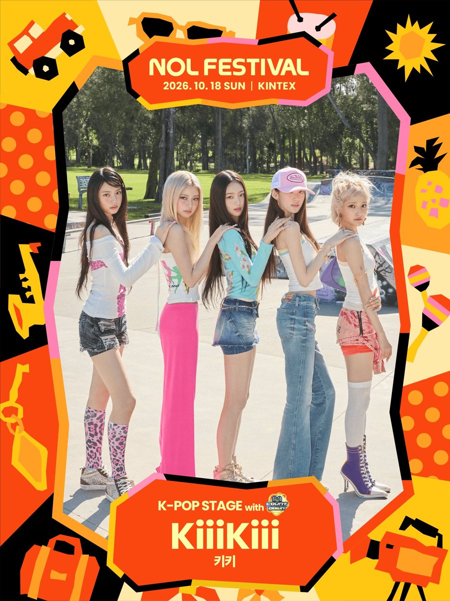 KIII2BR's tweet photo. O #KiiiKiii irá performar no NOL FESTIVAL no dia 18 de Outubro.

#KIIIKIII #키키
@We_KiiiKiii @STARSHIPent https://t.co/m38LYhx7bb