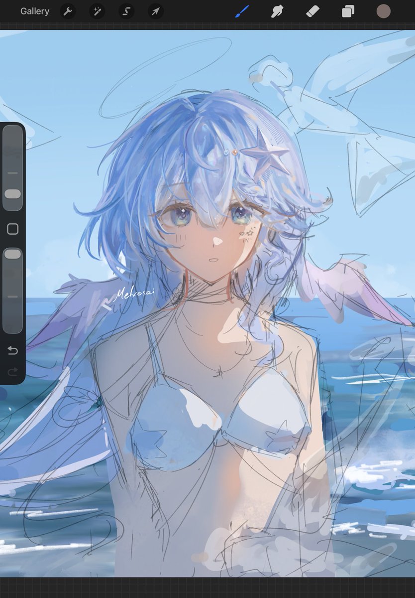 Saiyouzu's tweet photo. Robin wip 
#崩铁 #honkaistarrail https://t.co/a7ttVLlCRU