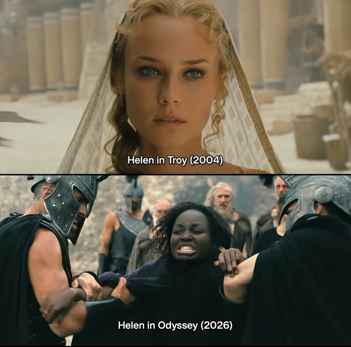 CulturePint's tweet photo. Most beautiful woman in Greek mythology that had led conquests and wars of grand magnitude.

Sir Christopher Nolan, do you know something that millions are not aware of?

#theodyssey https://t.co/GehLinIOLj