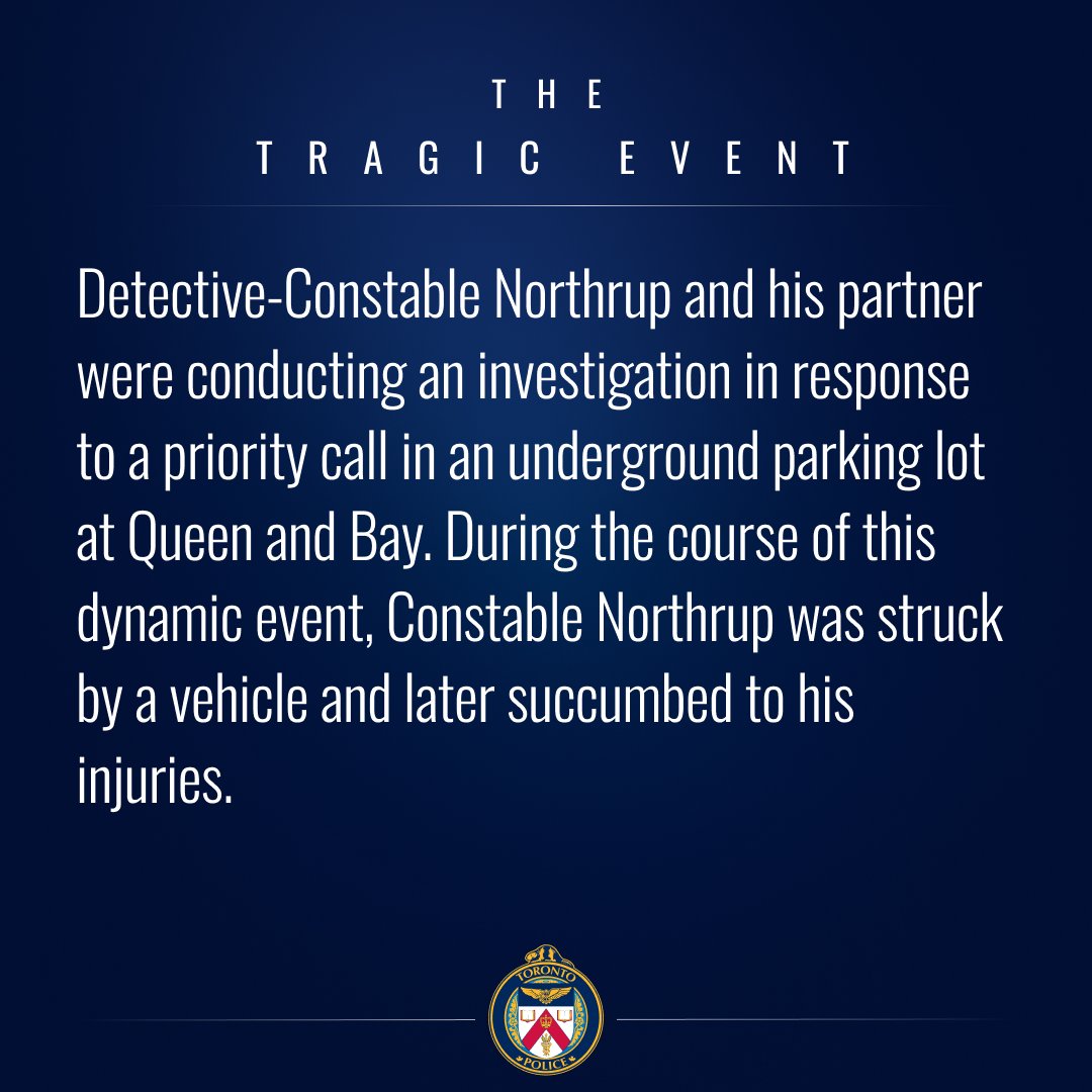 TorontoPolice's tweet photo. Remembering Detective-Constable Jeffrey Northrup, who lost his life in the line of duty on July 2, 2021.
https://t.co/rcQWHaCiou
#EndOfWatch #HeroesInLife https://t.co/a0dJpear2s