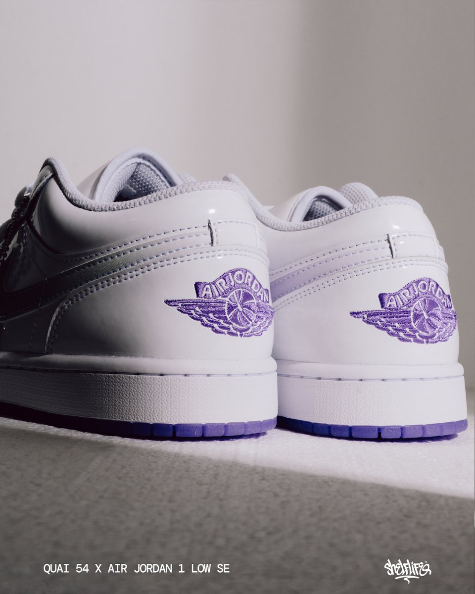 shelflifestore's tweet photo. Air Jordan 1 Low SE 'Quai 54'

Built for the court, marked for the tournament.

Available now, in-store &amp; online for R2799 in sizes UK6 - UK11.
Shop now: https://t.co/yUkS7Jgyd5 https://t.co/hcioJPSjCX