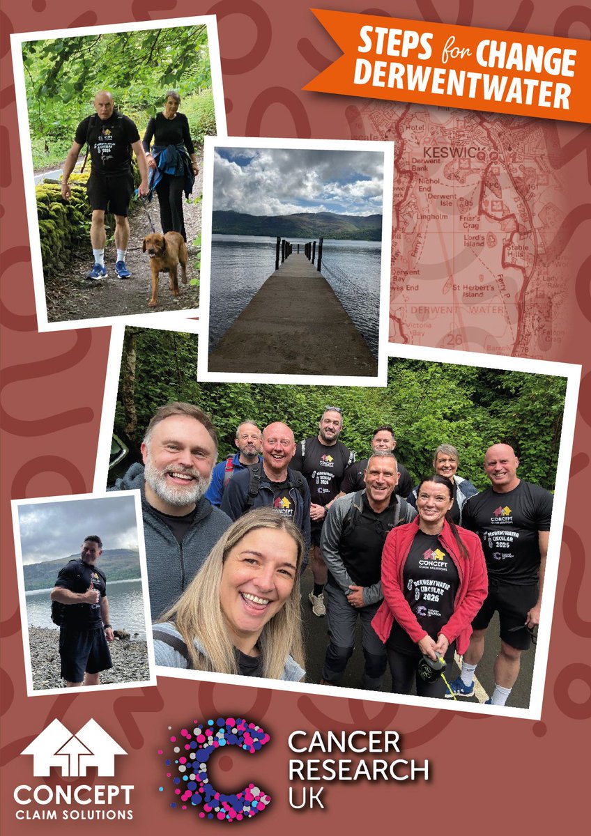 UKFranchising's tweet photo. Every step makes a difference. 💙

The Concept Claim Solutions team and franchise partners recently took on a charity walk to raise funds for Cancer Research UK.

Read the full story and see how they're making every step count: https://t.co/tRisDEBd1y https://t.co/dABmgyvORk