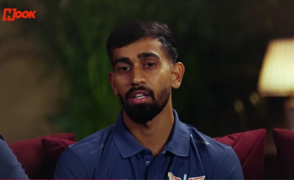 Vikrant_1589's tweet photo. 🚨 "DON'T HESITATE TO CONTACT ME ANYTIME" – VIRAT KOHLI 🚨

Question: You dismissed Virat Kohli. What did he say to you after match?

Prince Yadav: "After the match, Virat bhai came up to me with a smile and said, 'Well bowled, champ. Keep trusting your skills.' I was honestly speechless. Then he told me, 'This is just the beginning. 
keep working hard, and you'll have a long career and if you ever need any help or guidance, don't hesitate to contact me.' Those words meant more to me than the wicket itself."