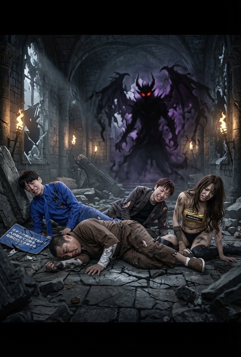Taihei_Taihee's tweet photo. 魔王との戦いに敗れる

#魔王
#敗北
#戦い https://t.co/rSpyftX0GB