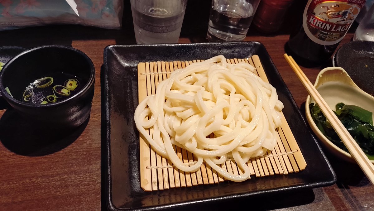 hiro_2_kun's tweet photo. 半夏生にはタコとうどん(食べかけで申し訳ない) https://t.co/CofGO0CMo6