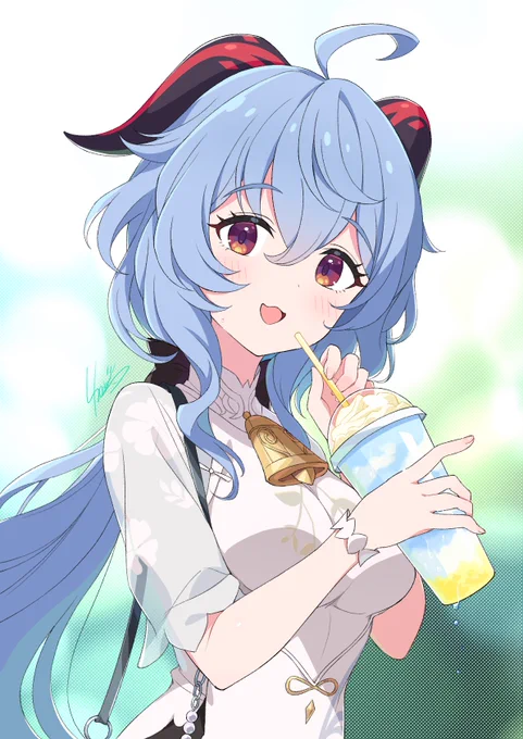甘雨(喜茶コラボ) #原神 #GenshinImpact
