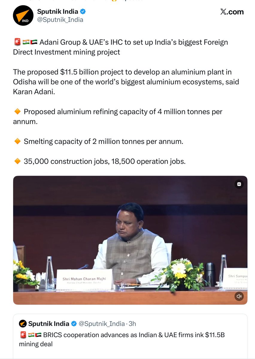TheRubric_Medic's tweet photo. The BJP Odisha government is getting ₹1,08,000 crores in investment in metallurgy

The INC Karnataka government is fulfilling Dr. B.R. Ambedkar’s dream of social justice by conducting a caste census, spending ₹423Cr

Karnataka: 01
Odisha: 00

Jai Social Justice ,Jai Karnataka https://t.co/0npRJqHD7h