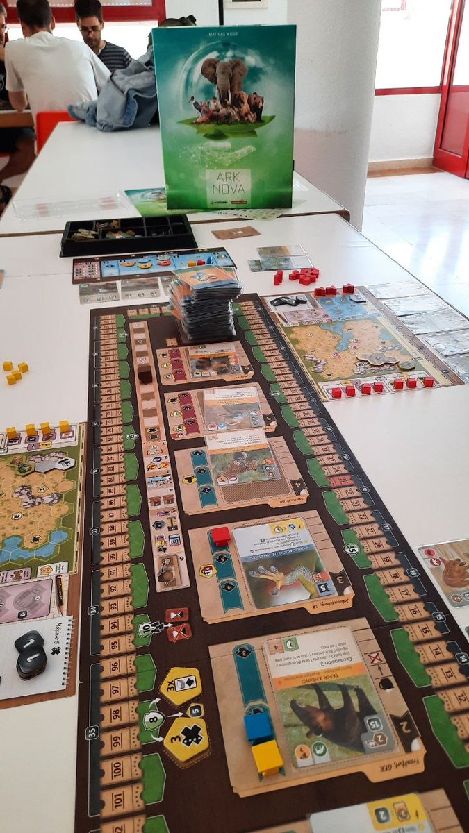 ojodelterror's tweet photo. El último fin de semana jugamos a Smallworld ⚔️, Dune Imperium 🪐, Patchwork 🧶 y Ark nova 🐘.
Si quieres probar cualquiera de ellos, visita el Ojo del Terror en 📍Getafe. https://t.co/hVM6Ge4mh5
