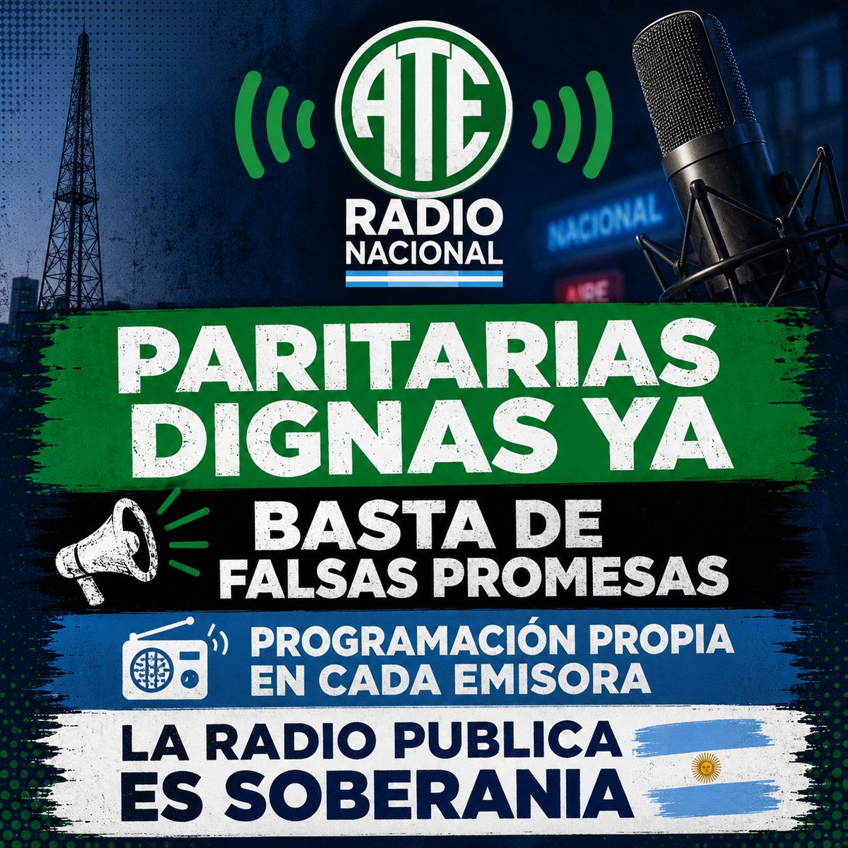 ate_radio's tweet photo. ATENCIÓN !!! No nos entra un verso más !!! @rodoaguiar @ateprensa @17deOctubreATE https://t.co/4JODD8G3uq
