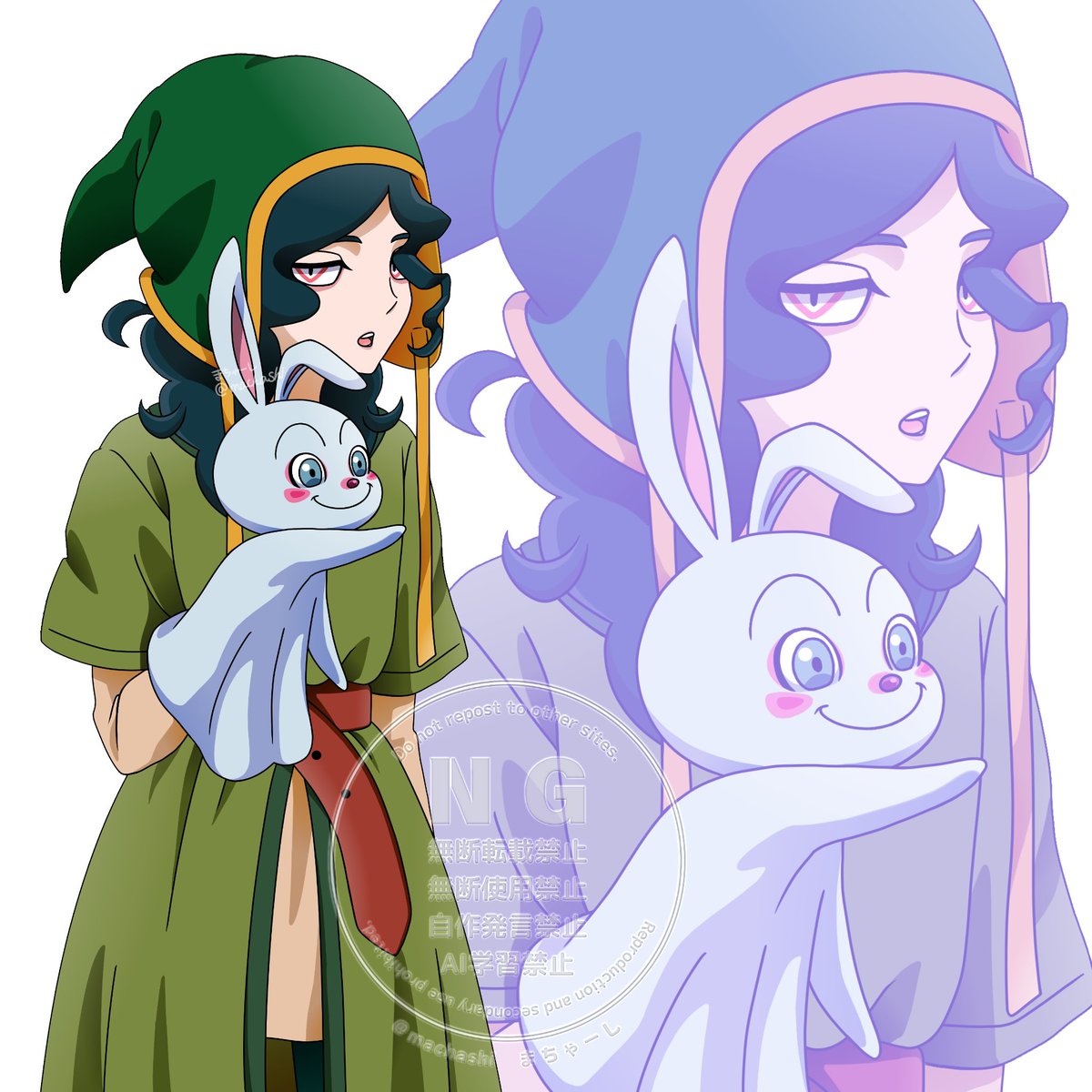 machashi_ca's tweet photo. 「DQ7」の主人公・アルス姿の
不破アリス 単体イラストもどうぞ！
#チリとアリスの世界 https://t.co/P7igblMM4L