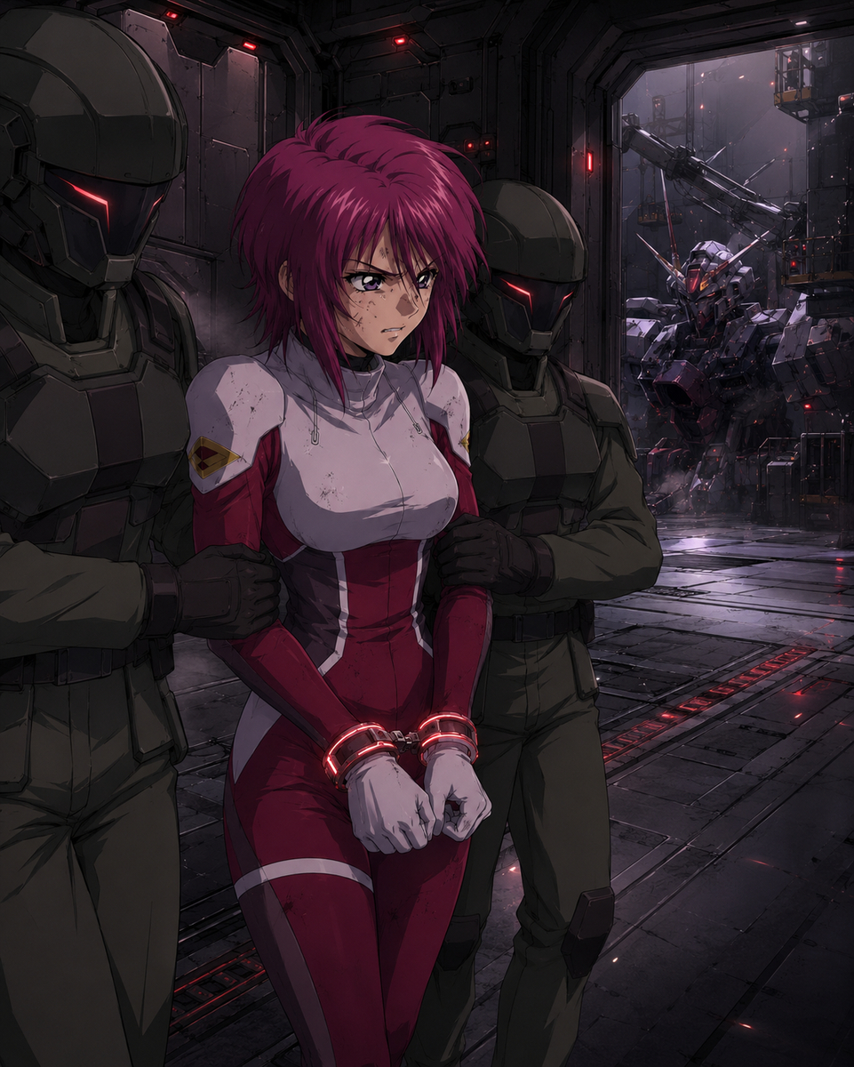 ryuju0118's tweet photo. ルナマリア・ホーク洗脳

お題
「ガンダムSEEDのルナマリアが敵に捕まり、洗脳されて虚ろな目になったり敵になるシチュ 」

#AIart #AIイラスト #悪堕ち (1/3) https://t.co/jdzqv5RKjZ