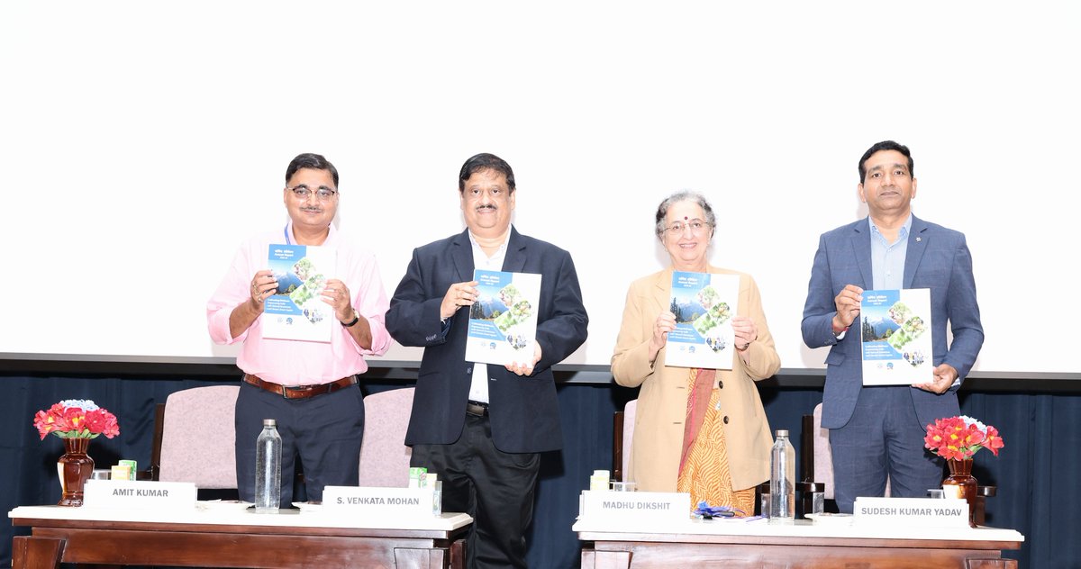 CSIR_IHBT's tweet photo. The celebration featured the release of the Institute’s annual report, recognition of scientists’ achievements, technology transfers, the signing of MoUs, the release of the clary sage variety “HIM SAGE,” and the distribution of high-quality wild marigold seeds to farmers. https://t.co/g8y0pHJYYg