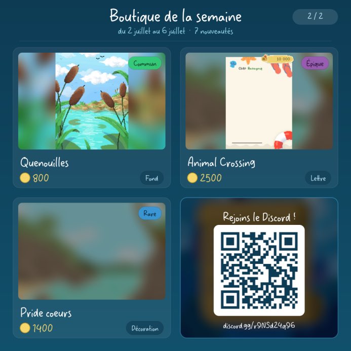 BouteilleDiscrd's tweet photo. C’est les soldes sur Bouteille à la mer ! 🎊
Voici notre boutique pour la fin de cette semaine, venez égayer vos lettres.✨ https://t.co/iydFoMoR38