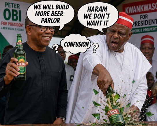 dele003's tweet photo. Peter Obi: My presidency will unite Nigeria for robust human capital development.

🤣🤣🤣

Did he unite even the ordinary APGA, PDP, LP, ADC, NDC, or Anambra, his home state. https://t.co/MAEuQABZCk