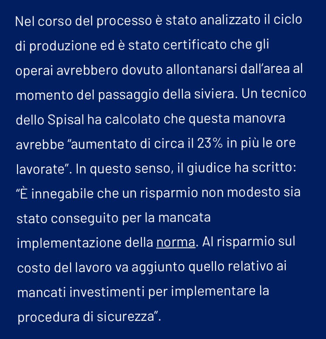Frances99687883's tweet photo. Per un Moretti in galera,un #AlessandroBanzato eletto alla presidenza di #Federacciai.Da Presidente e ad di #AcciaierieVenetePadova,è stato #condannato in primo grado a 2 anni e 6 mesi per la #morte di 2 #operai nel terribile incidente del 13 maggio 2018.Un premio ci voleva. https://t.co/exRil2X9vF