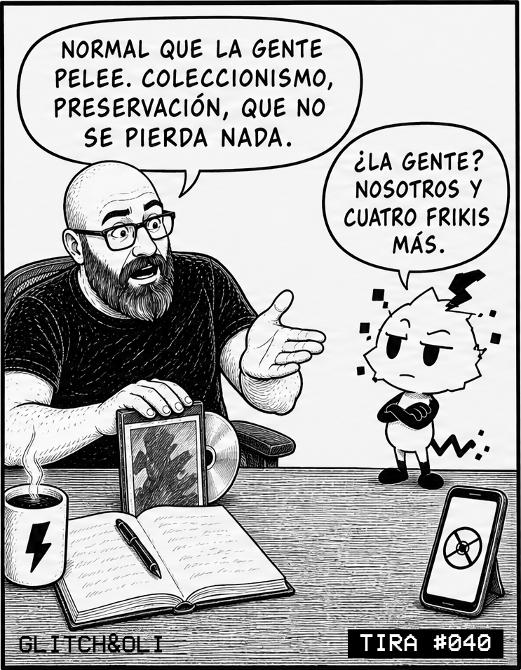 OliverNabani's tweet photo. Glitch &amp; Oli #040 · El año en que PlayStation entierra el disco físico
https://t.co/H2pLhzyoAF https://t.co/oHWHl50RAa