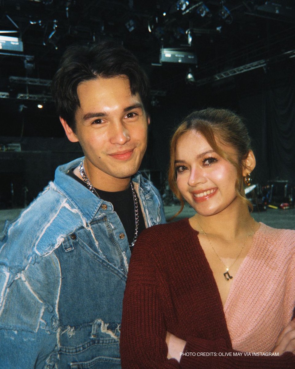 gmanetwork's tweet photo. The JC x Megan online singilan still so strong! 😂

#OliveMay just dropped a cute selfie with her #BornToShine co-star #KobieBrown on Instagram! 🥹💖

📸: Olive May via Instagram

#BornToShine #fyp https://t.co/gqJKOXyUaM