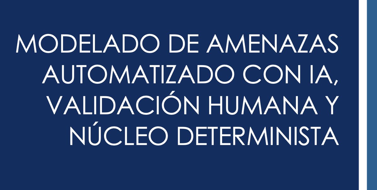 chemaalonso's tweet photo. El lado del mal - IA generativa, reglas deterministas e intervención humana: lo que aprendí modelando amenazas con un pipeline híbrido https://t.co/M4y6xS3glX #Ciberseguridad #STRIDE #Hardening #CISO https://t.co/dBtn2e9rav