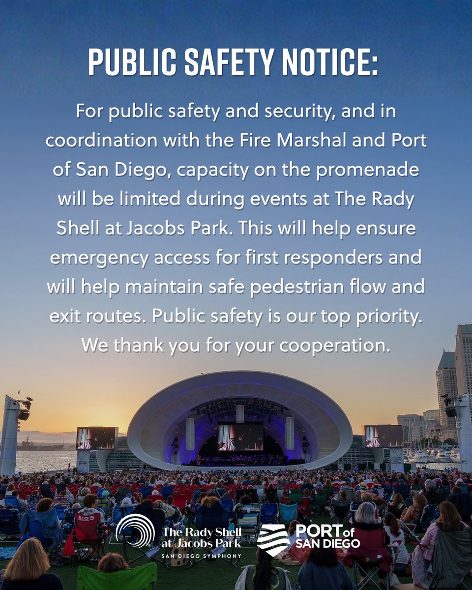 theshellsd's tweet photo. Public Safety Notice: 
@portofsandiego https://t.co/9LYhuqcoYR