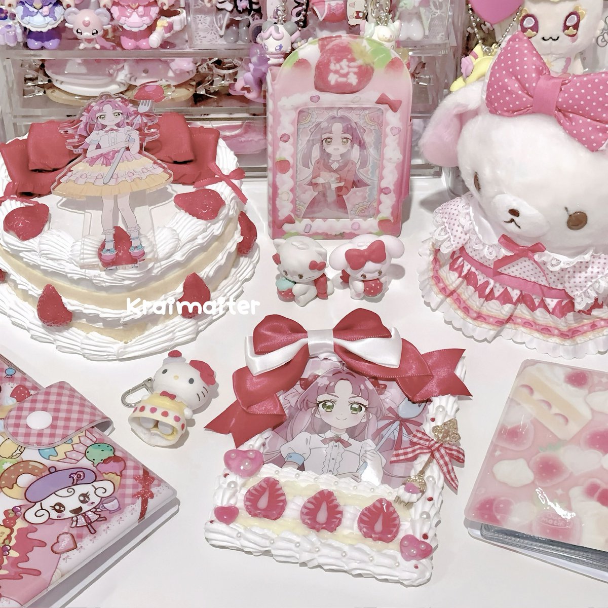 Kraimaiter's tweet photo. 苺のショートケーキ ‧₊˚🍓꒷꒦🍰˚꒱ https://t.co/SHDTY5t9Jg