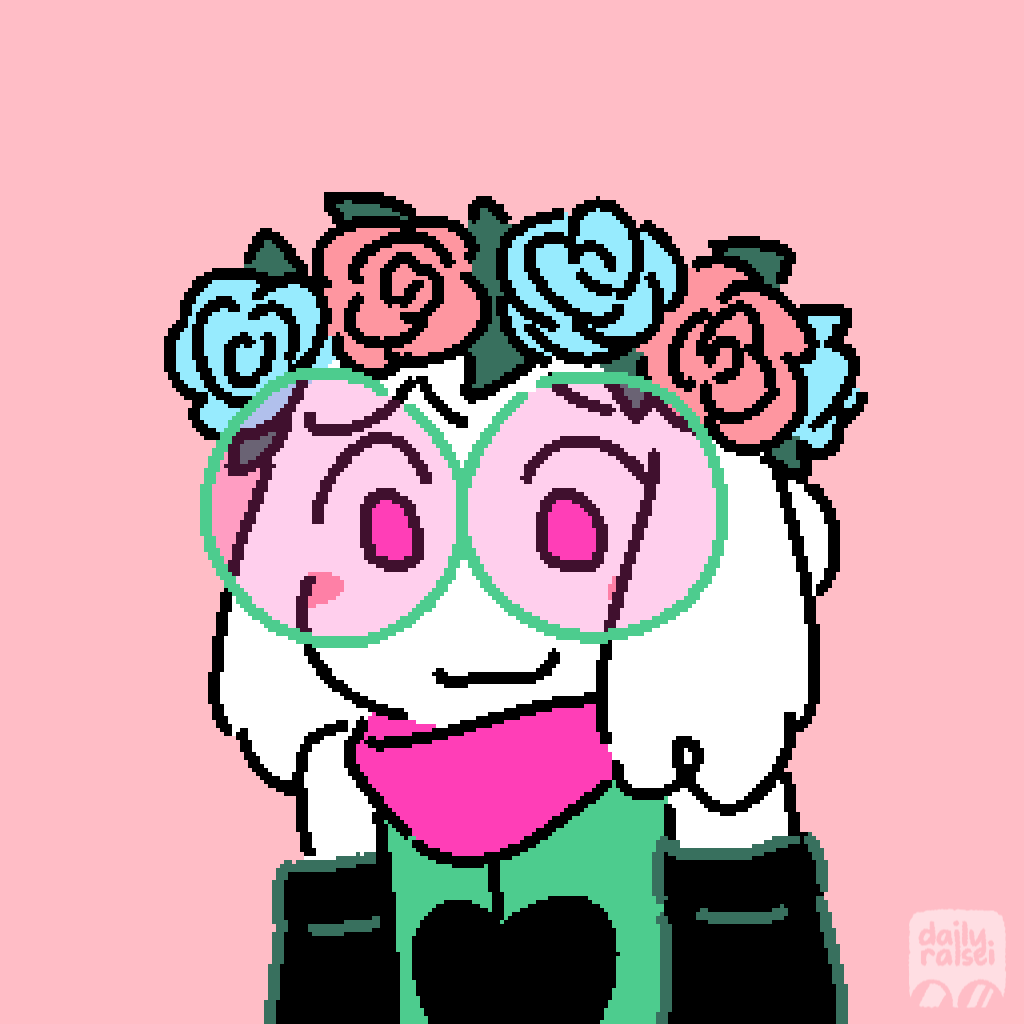ralseihugs's tweet photo. ralsei in a flower crown :)
[ daily art streak: 481 ] https://t.co/B4REgVFrnB