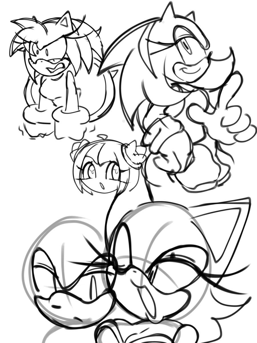 Sweetieramen's tweet photo. Pratice sketches
#sonicart https://t.co/Th18f5GQZM