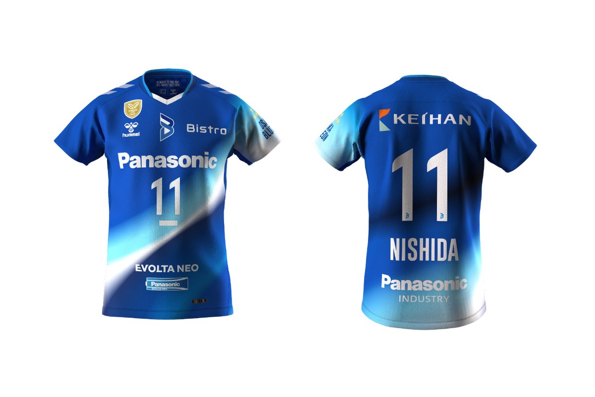 hummel_JP's tweet photo. 大阪ブルテオン@OSAKA__BLUTEON が2026-27 大同生命SV.LEAGUE MENで着用するユニフォームを発表。クラブ名の「Blue to Eon（永遠なる青）」が意味する無限の可能性を秘めた「空の青」を表現しました:-))
https://t.co/E9XC15ae0S
#大阪ブルテオン #ヒュンメルユニフォーム https://t.co/rL3SZKTvAf