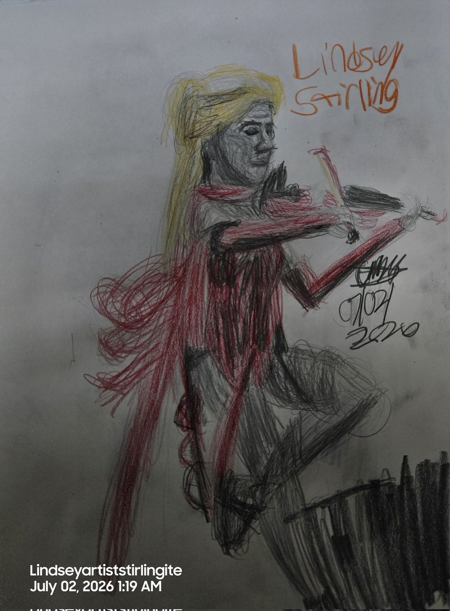 kissemfirst's tweet photo. My drawing of the perfect woman @LindseyStirling playing Firefly Alley at her Neverest Duality Tour concert at the @AEPowerHouseCR #lindseystirling #lindseystirlingfanart #theneverestdualitytour #dualitytour #fireflyalley #gamingqueen #violinist #dancer #singer #violin #ksll https://t.co/2QBhscllgX
