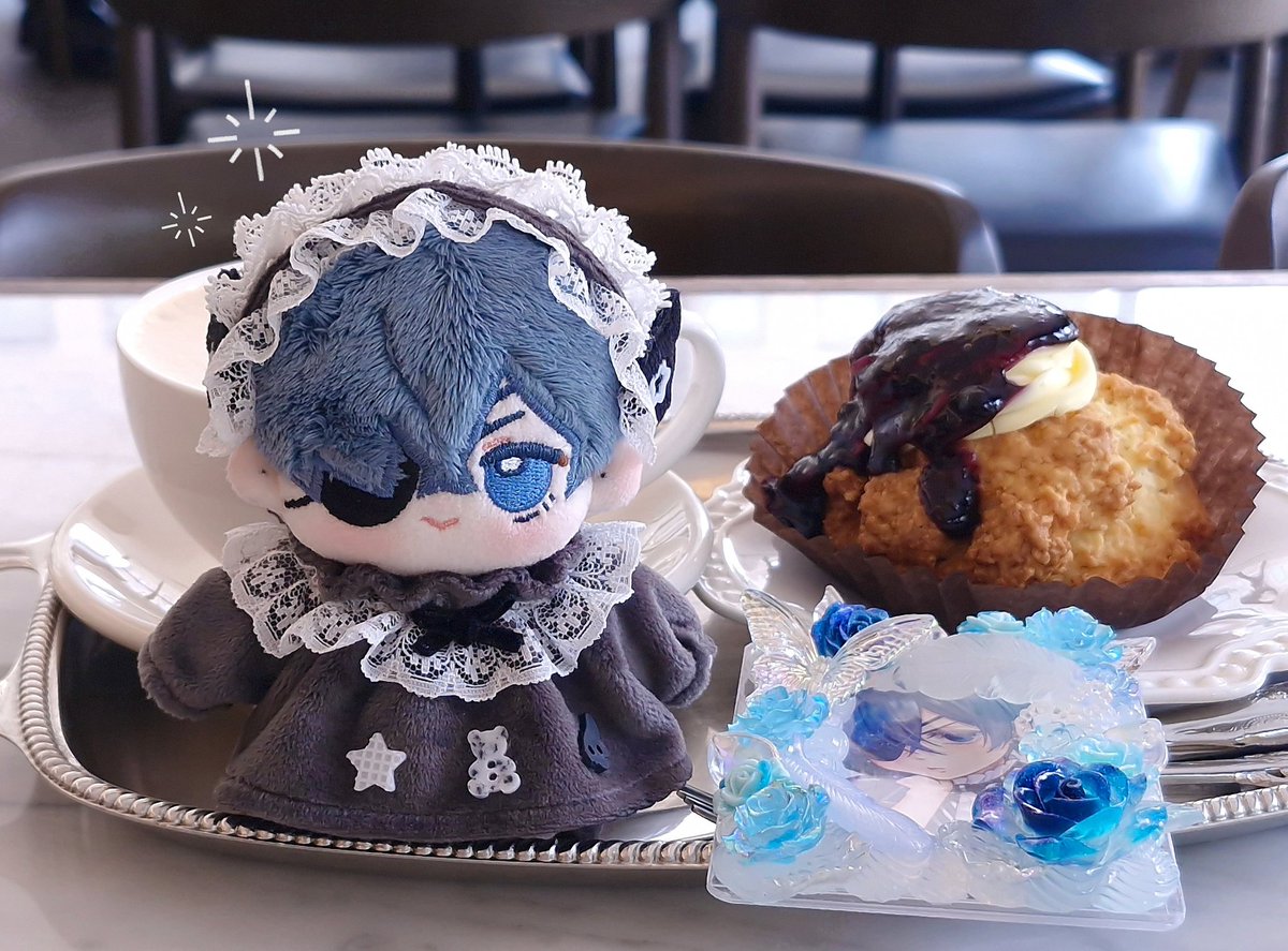 akubi⑅◡̈* ☕️💙꒰ˆ◞⸝⸝◟ˆ ꒱੭ﾞ