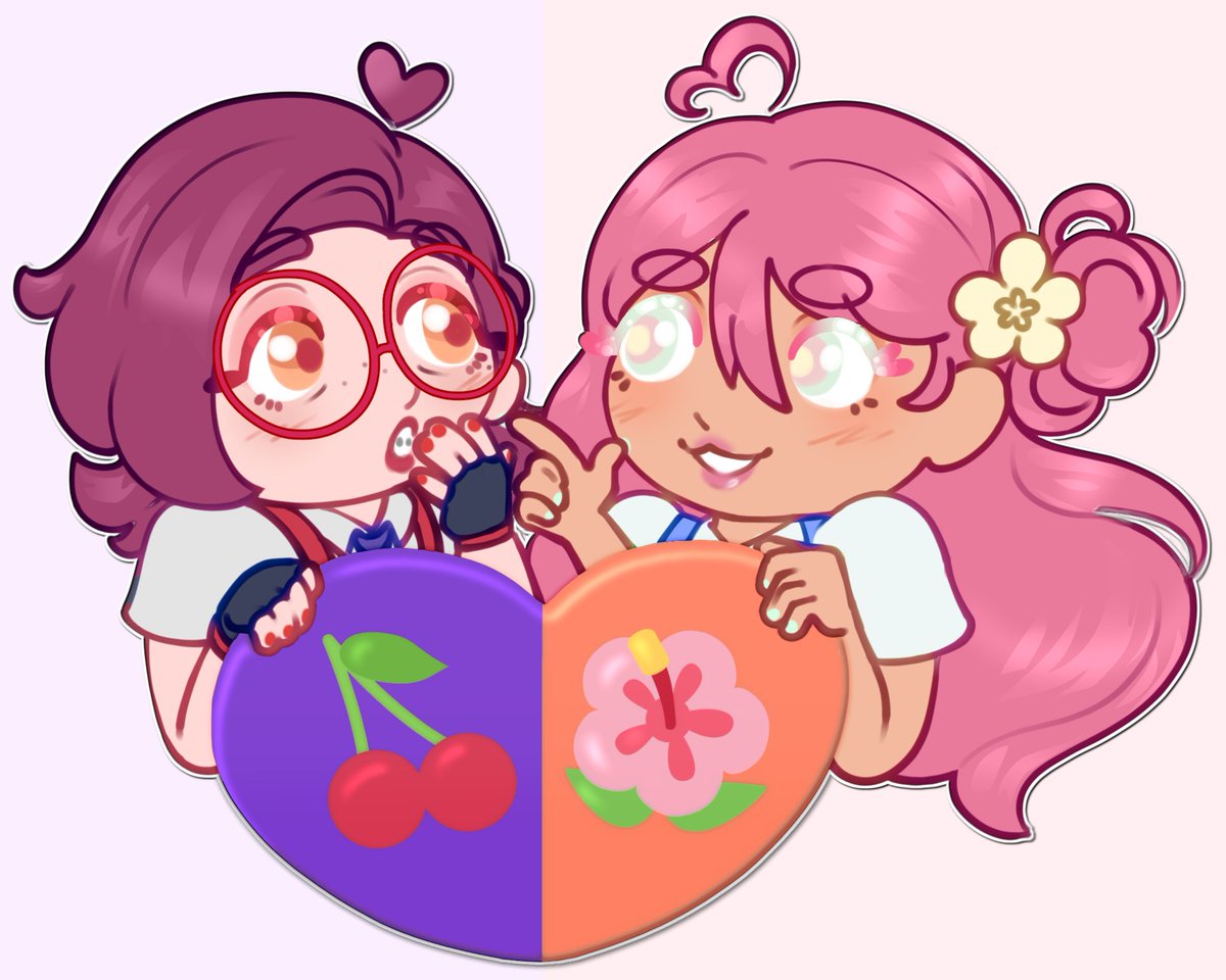 cherryxpepper's tweet photo. @catwaltz_ bro i did see this and ive been adoring it for a hot sec now and i was gonna send my lil colored version as a reply but it took me 87 years to do so cuz life 😭😭 WE ARE GONNA IGNORE THAT OKAY ANYWAYS I LOVE THIS SM I SLAPPED COLOR ON IT!! 😍🥰 https://t.co/oTmWbM2bJ4