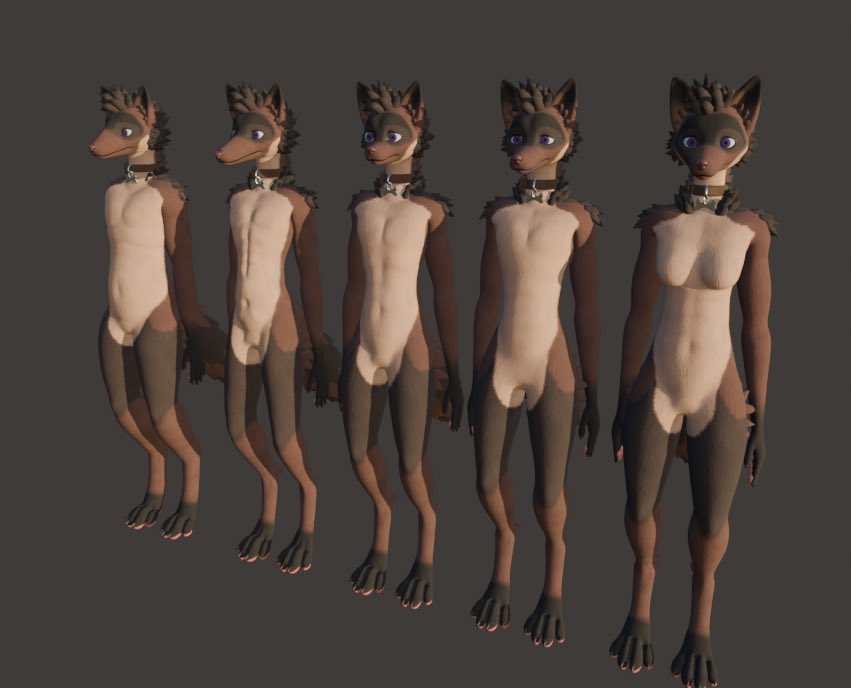 Genda3D's tweet photo. Couple of different preset body types! https://t.co/OmVfADv9gd