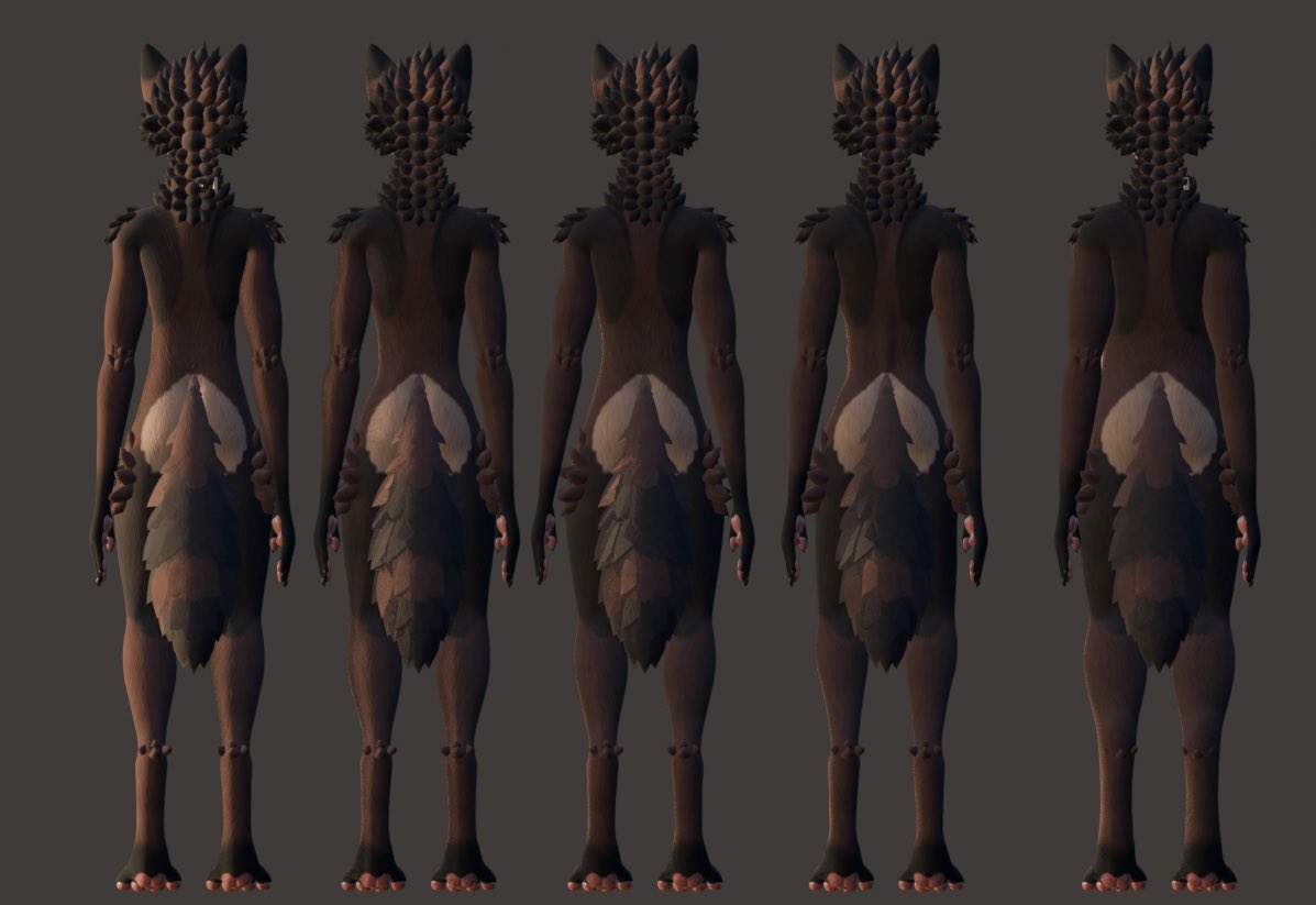 Genda3D's tweet photo. Couple of different preset body types! https://t.co/OmVfADv9gd