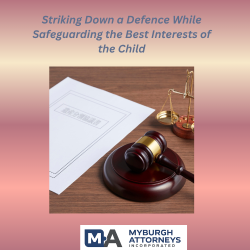 MYBURGHInc's tweet photo. #AccessToJustice
The High Court in S.L v A.C struck out a defendant’s divorce defense for serial discovery contempt, warning that court orders aren't optional. However, his child-related counterclaim survived to safeguard the children's best interests. https://t.co/9G5H1fjRgG