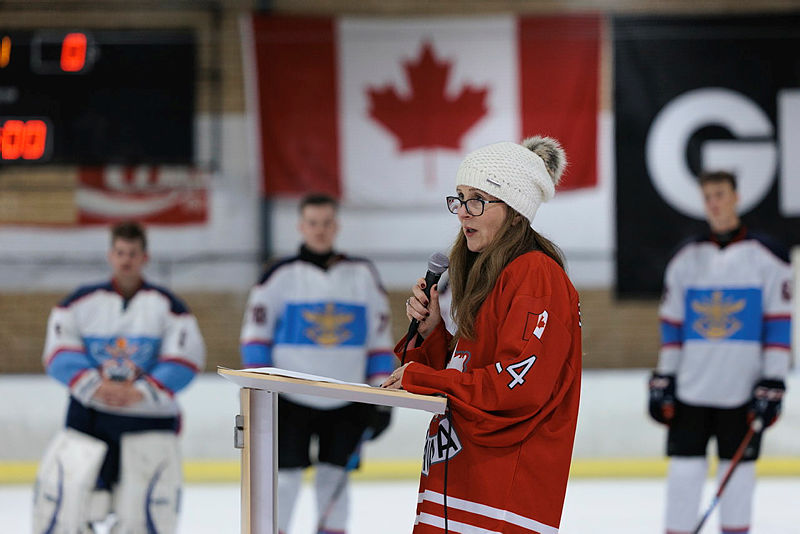 canadadownunder's tweet photo. Happy Canada Day from Australia! Proud to celebrate with friends who help make the 🇨🇦–🇦🇺 relationship so strong. Minister Tim Ayres values our enduring close partnership built on shared values. A friendly hockey game with ADF team was a great display of camaraderie! https://t.co/dwsNQGqliH