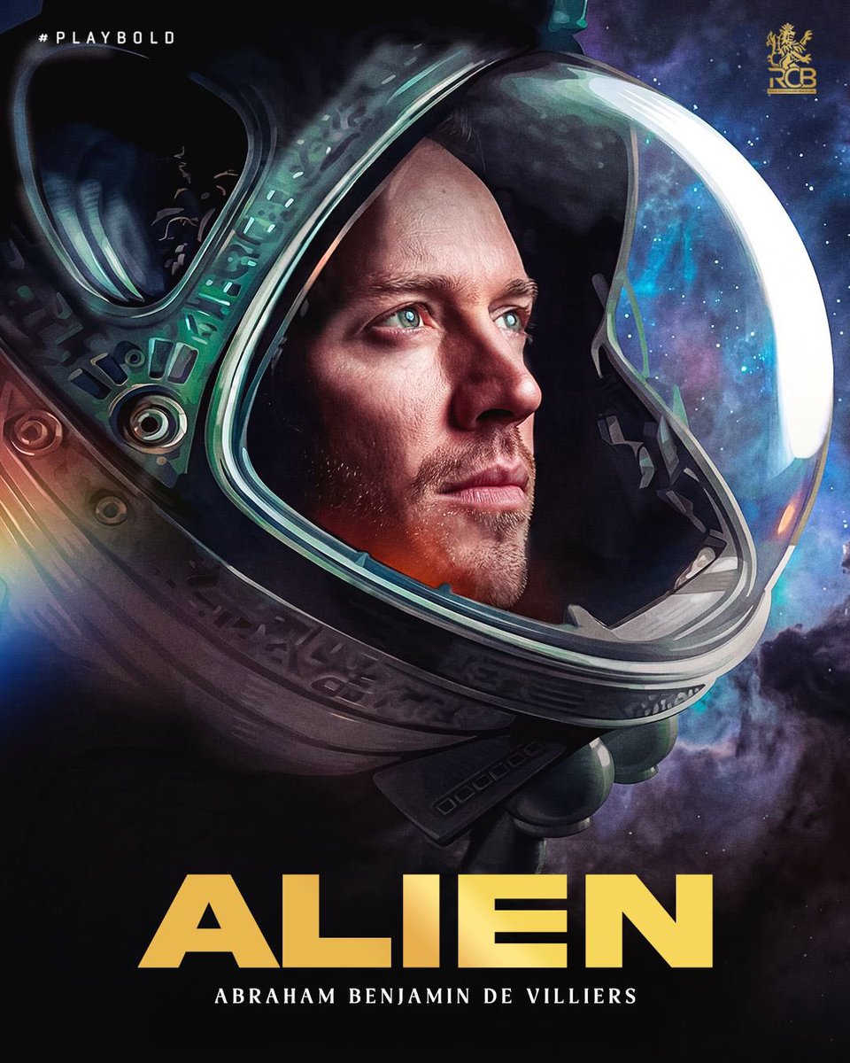 RCBTweets's tweet photo. Someone told us it was World UFO Day, so we’re wishing someone we’ve always known wasn’t from this planet. 👽🔥🛰️

#PlayBold #ನಮ್ಮRCB https://t.co/9P9HxpKaBp