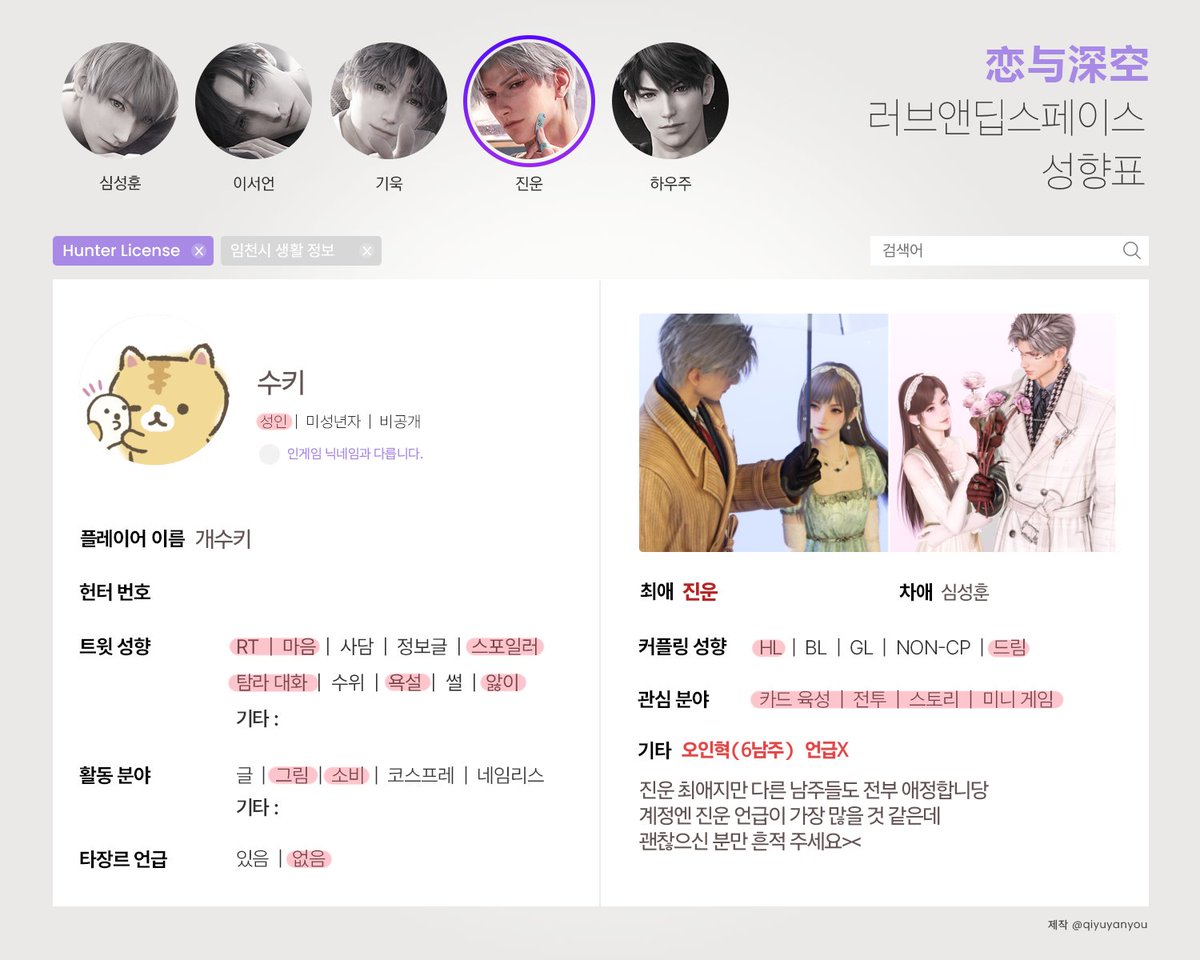 Mandu_x0's tweet photo. #럽딥_트친소
#러브앤딥스페이스_트친소 
비계에서만 덕질하다 공계팟숩니다 흔적 남겨주시면 맞는분만 찾아갈게요//(선팔XX) https://t.co/8WcCYUlUyP