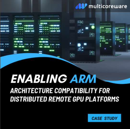 MulticoreWare's tweet photo. MulticoreWare stepped in to bridge the gap by rearchitecting the client stack, resolving deep-rooted compatibility issues, and building a cross-compilation pipeline that made ARM a first-class citizen alongside x86.

Know more: https://t.co/v6bgavrjkc https://t.co/ewv3KGrowH