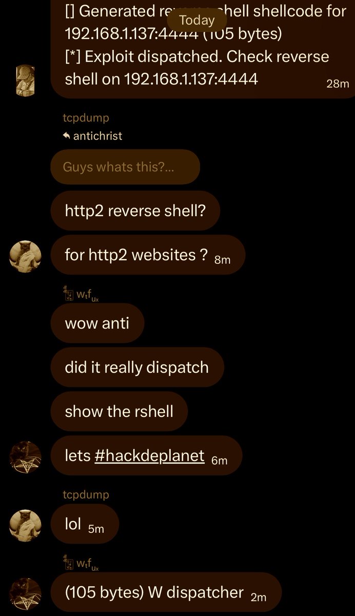 proxychain's tweet photo. 105 bytes | heap rce / exploit dispatched s/o anti https://t.co/jHeJ8era1E