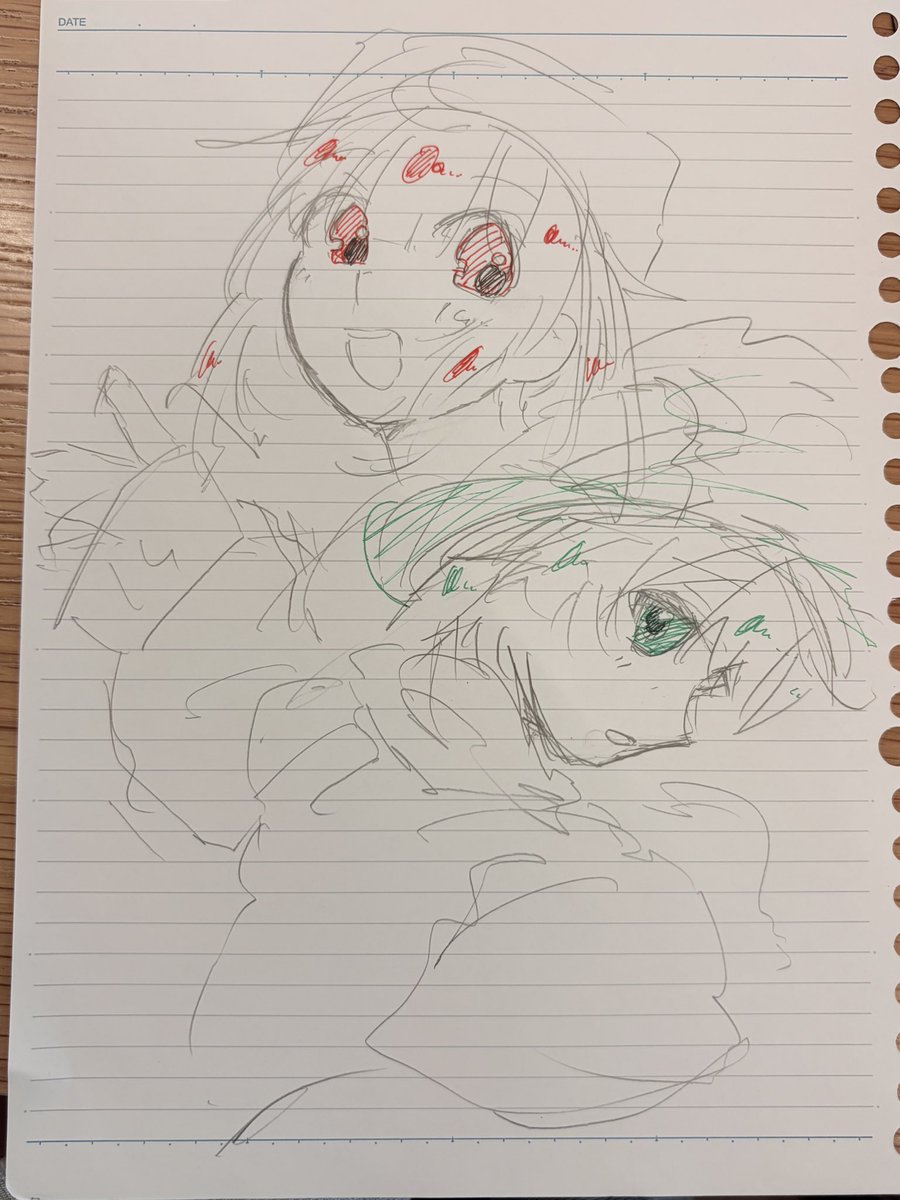 renge_poteti's tweet photo. #緑色さんご自由にどうぞ
#強く生きろレウクラ 
らくがき https://t.co/cpHSQwZRnh
