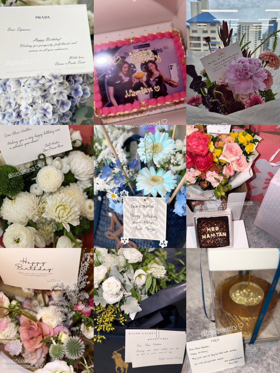 TAmore_SWNamtan's tweet photo. 𝐍𝐚𝐦𝐭𝐚𝐧’𝐬 𝐈𝐆 𝐔𝐩𝐝𝐚𝐭𝐞

I'm so happy to see so many brands recognizing and loving Namtan. It's truly heartwarming to watch her receive the appreciation she deserves. 🤍

SAM SIB YANG JAEW
#30thNamtanBirthday
#น้ำตาลทิพนารี  
#NamtanTipnaree https://t.co/lEZDwOetcM